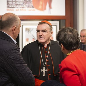 Kardinal Bozanić otvorio izložbu "Papa hrvatske nade"